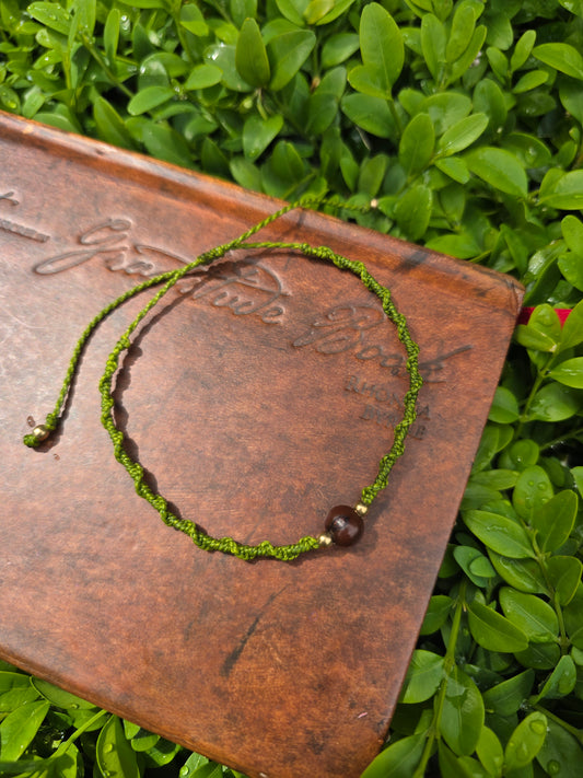 Acai Seed Anklet