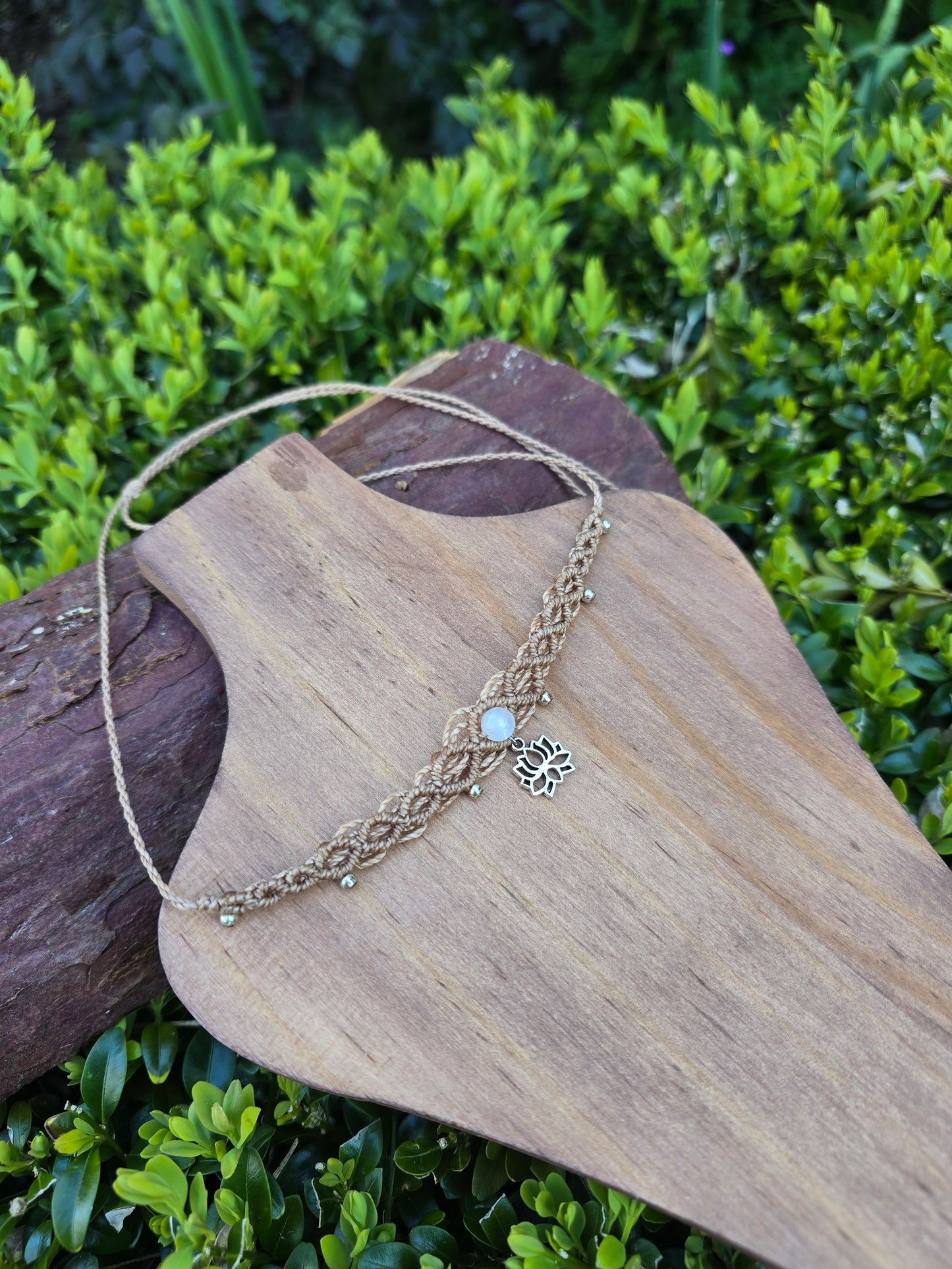 Silver Lotus Choker