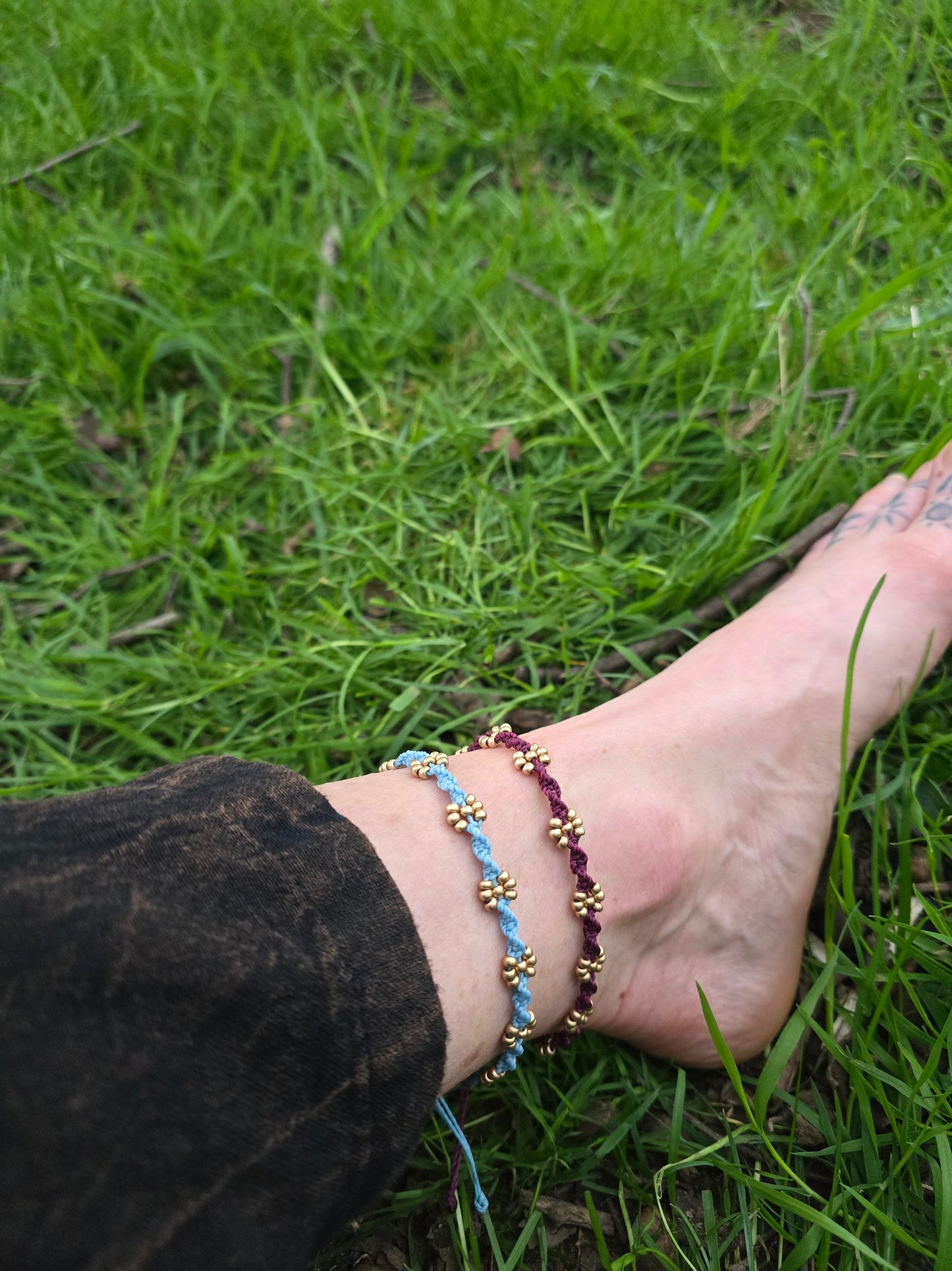 Flower Anklets