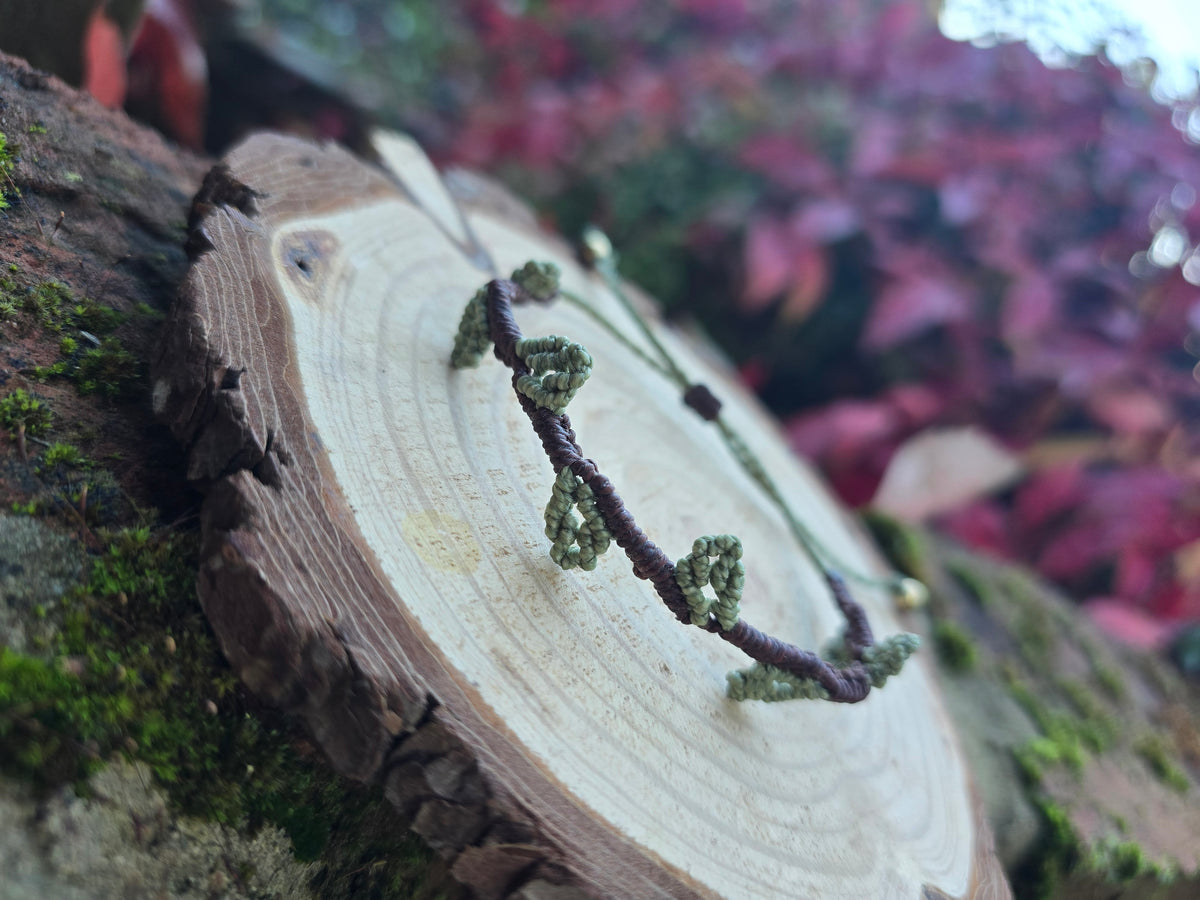 Sage Leaf Bracelet ~ ᴍᴀᴅᴇ ᴛᴏ ᴏʀᴅᴇʀ