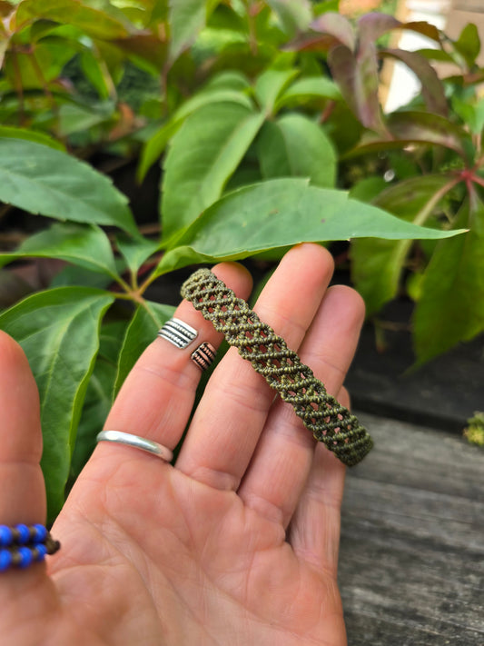 Pine Lattice Bangle#