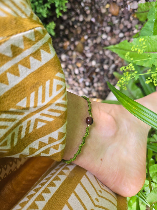 Acai Seed Anklet •••