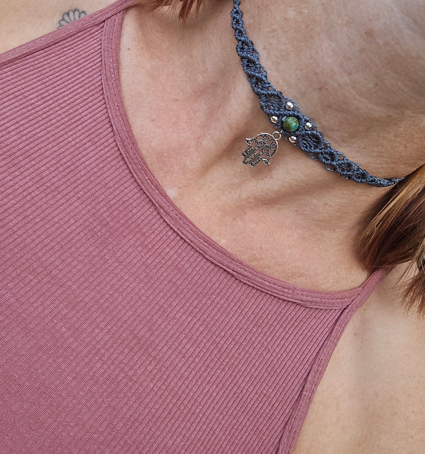 Hamsa & African Turquoise