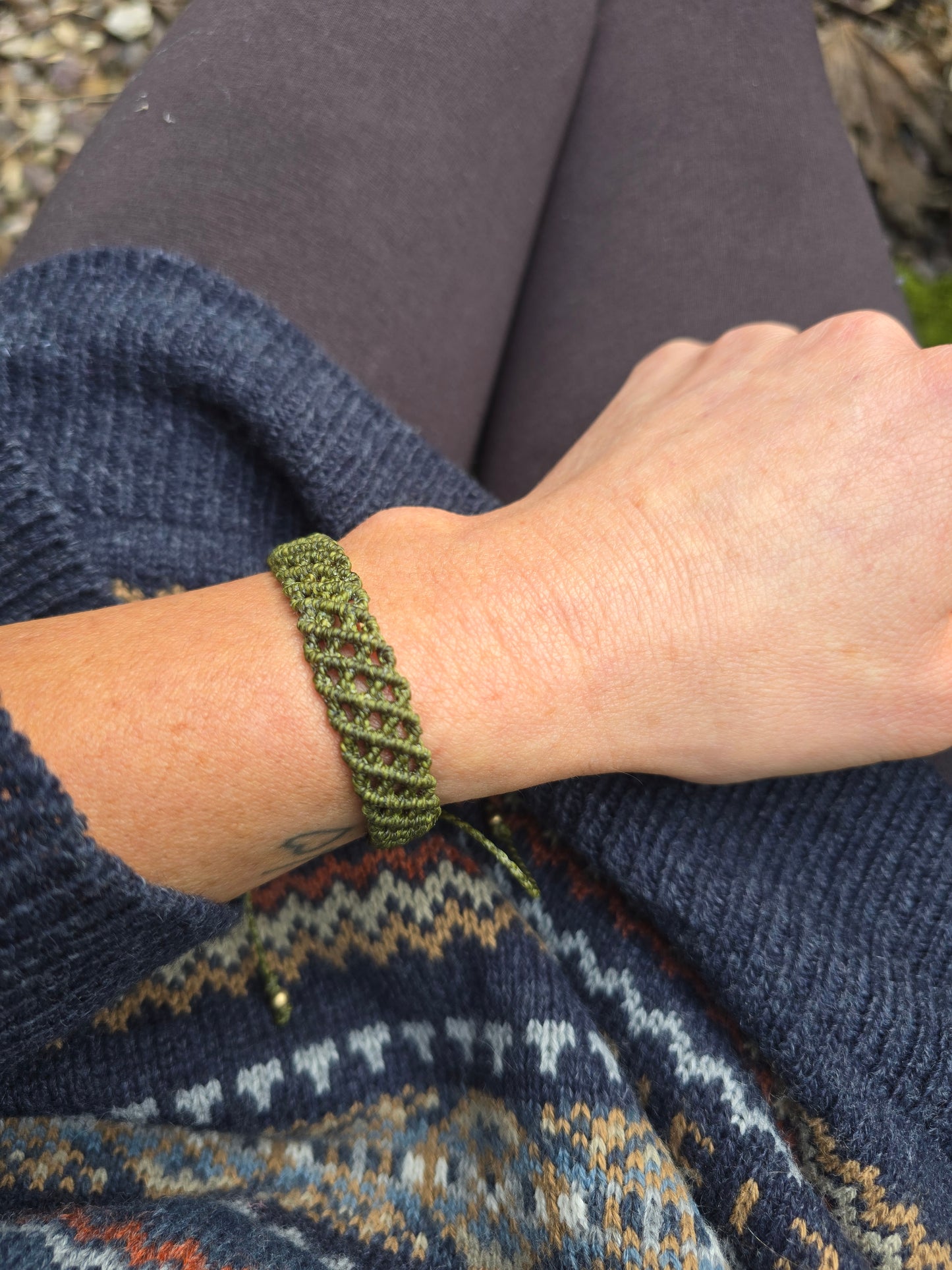 Pine Lattice Bangle#