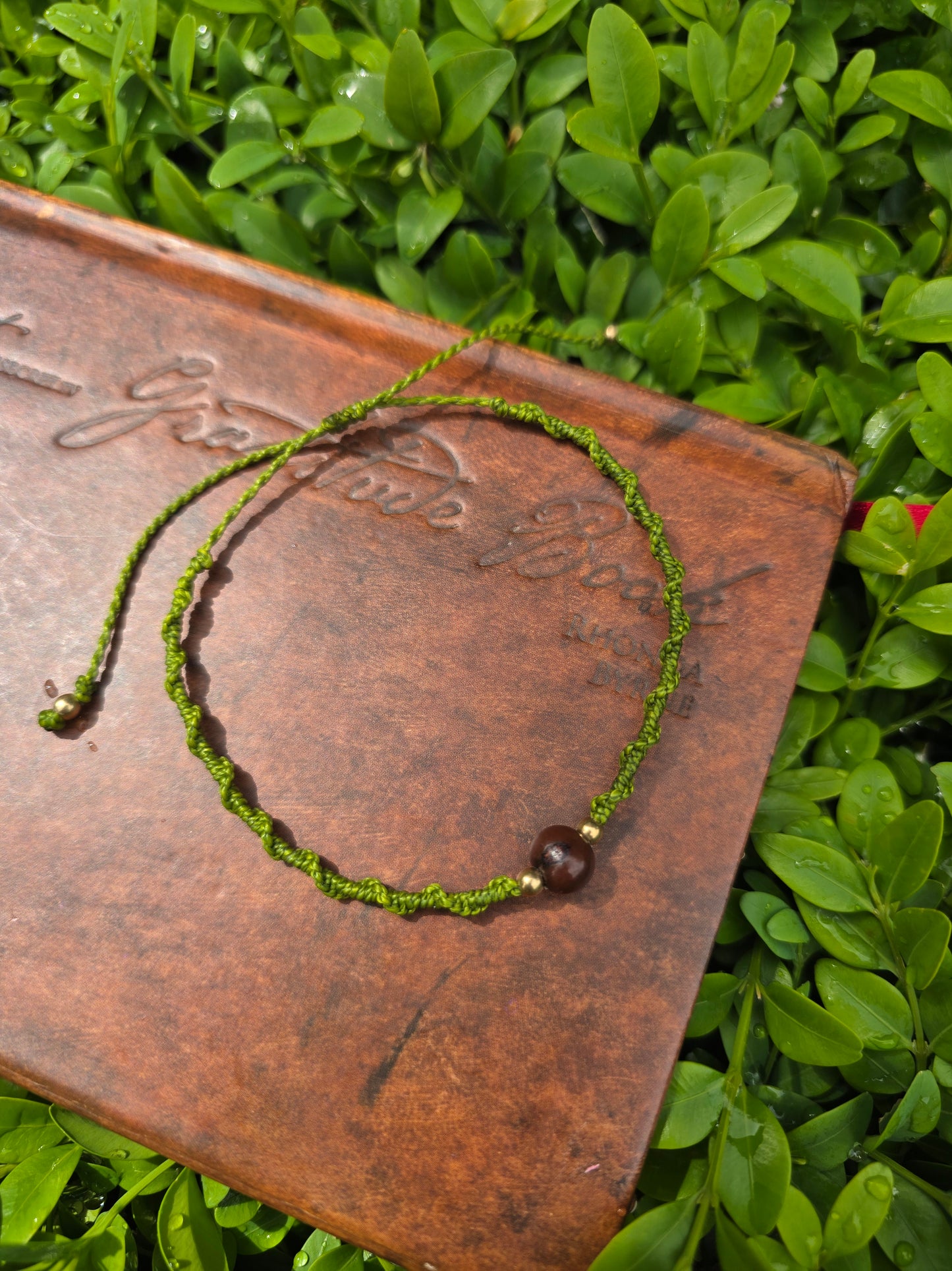 Acai Seed Anklet