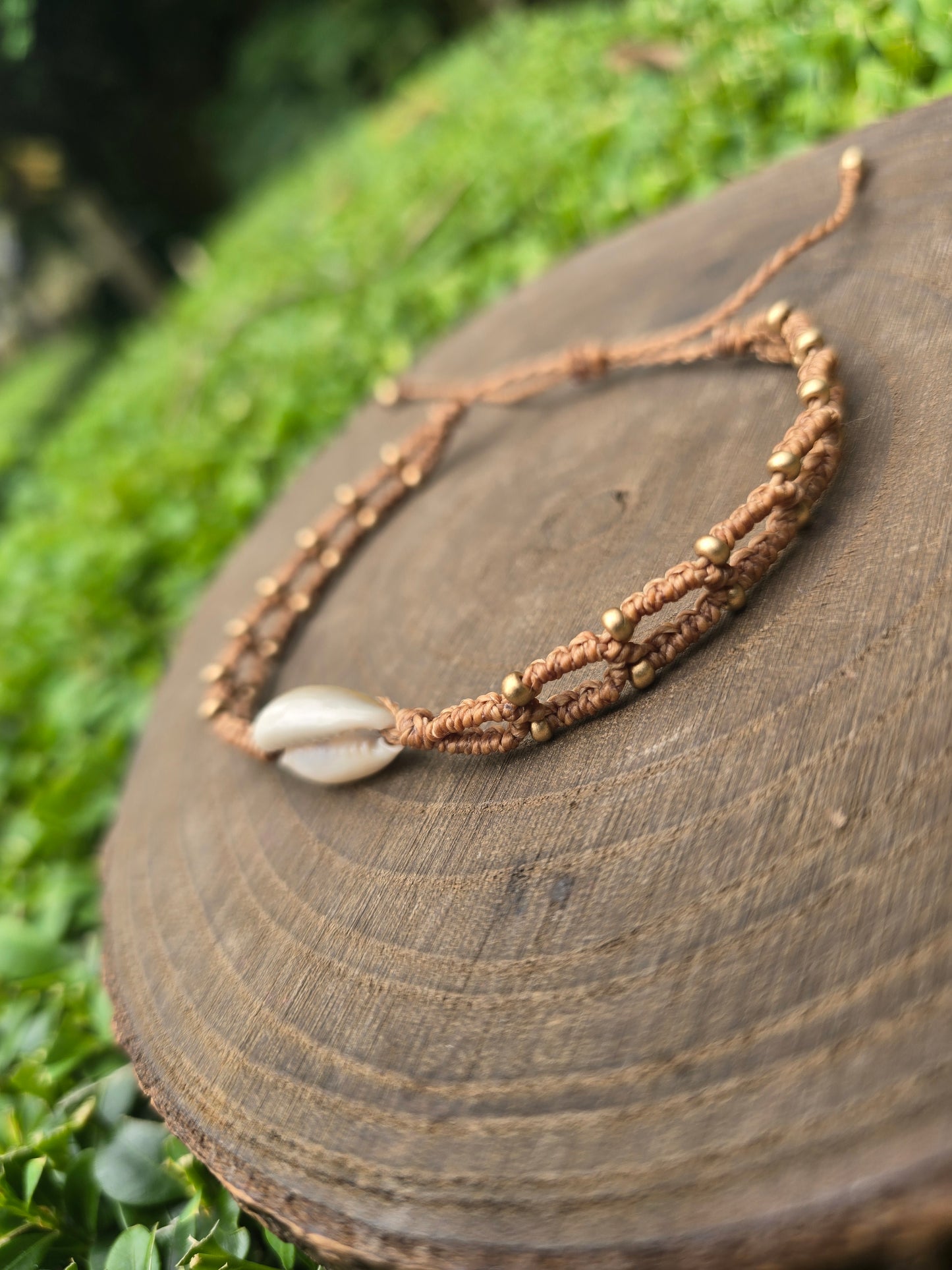 Cowrie Shell Chain Anklet