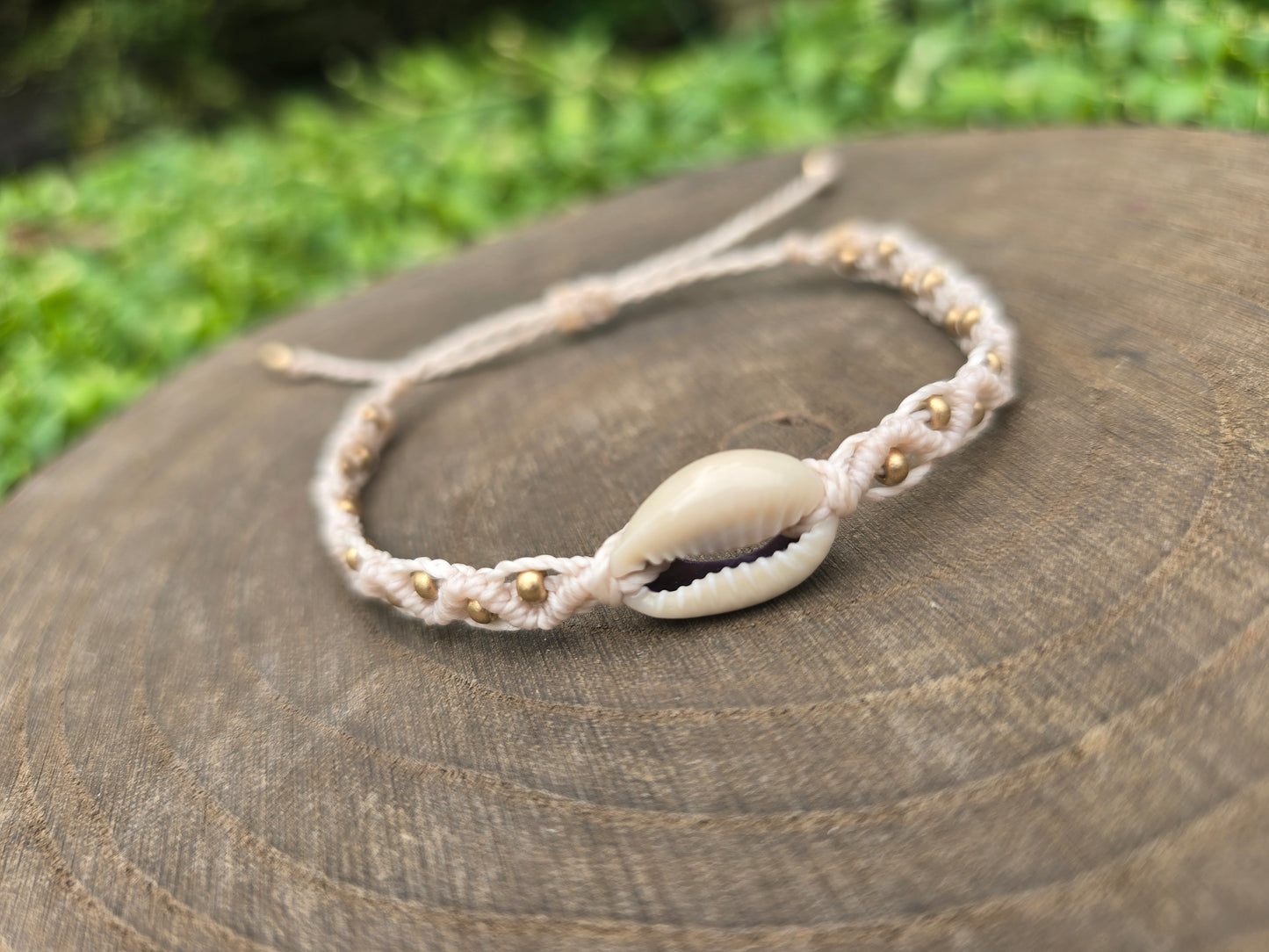 Cowrie Shell Wave Bracelet