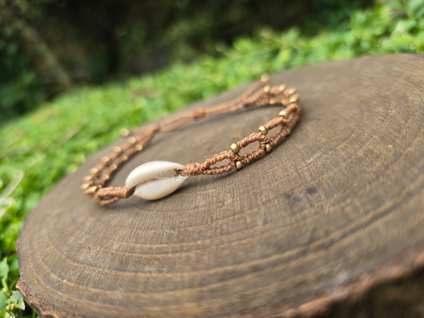 Cowrie Shell Chain Anklet