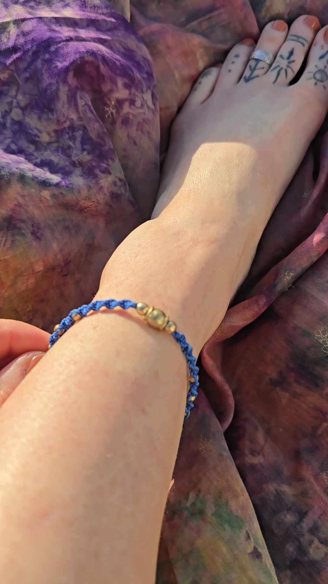 Carribean Blue Anklet Collection 💙