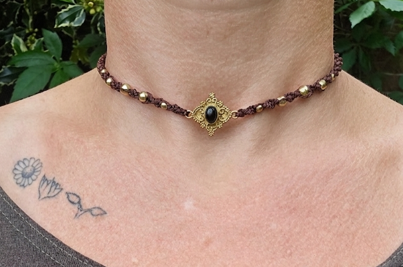 Black Onyx Choker