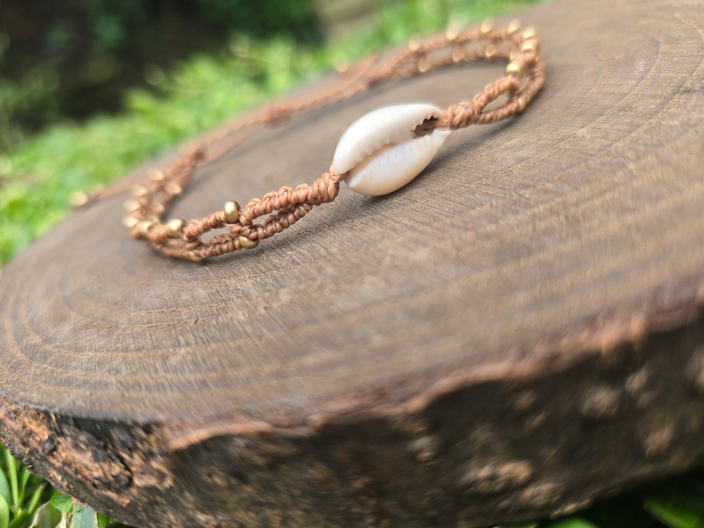 Cowrie Shell Chain Anklet