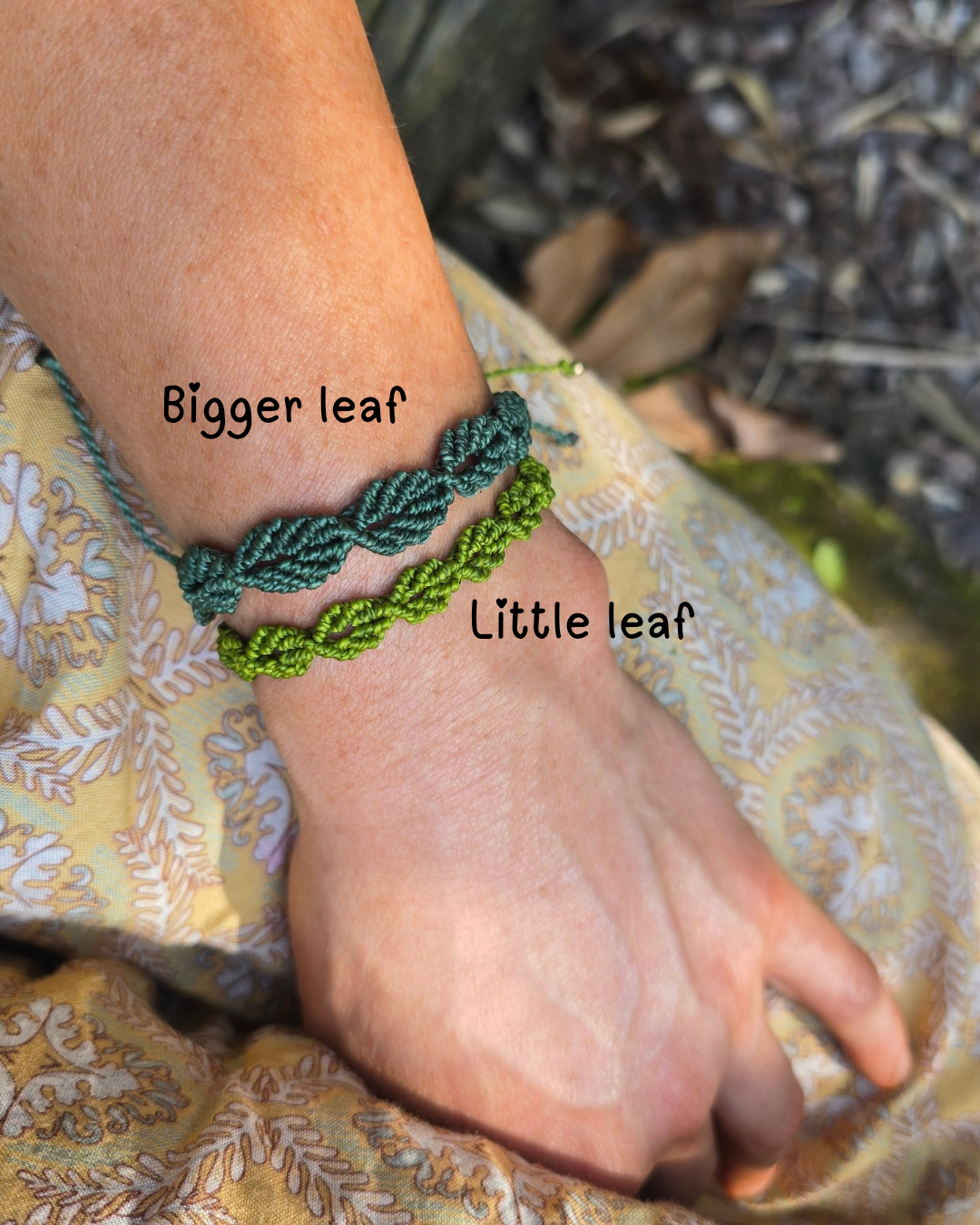 Leafy Chain Bracelet