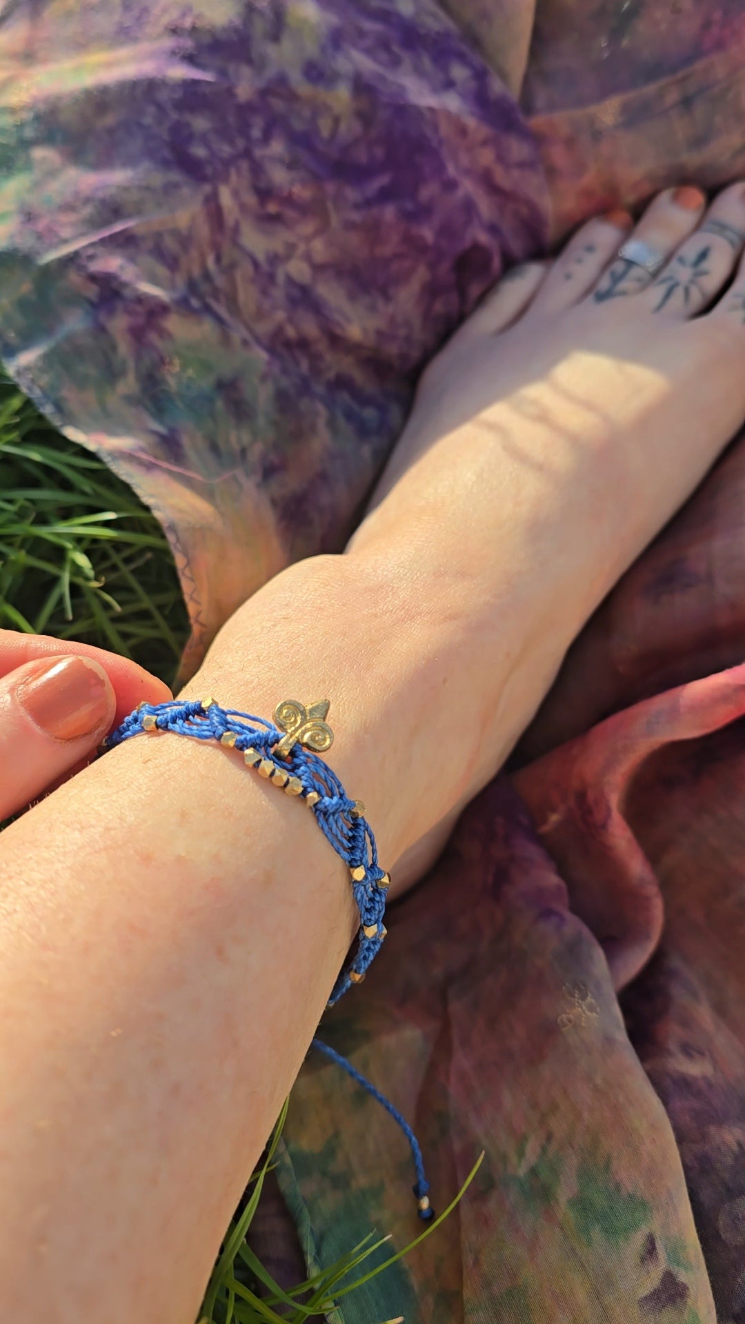 Carribean Blue Anklet Collection 💙