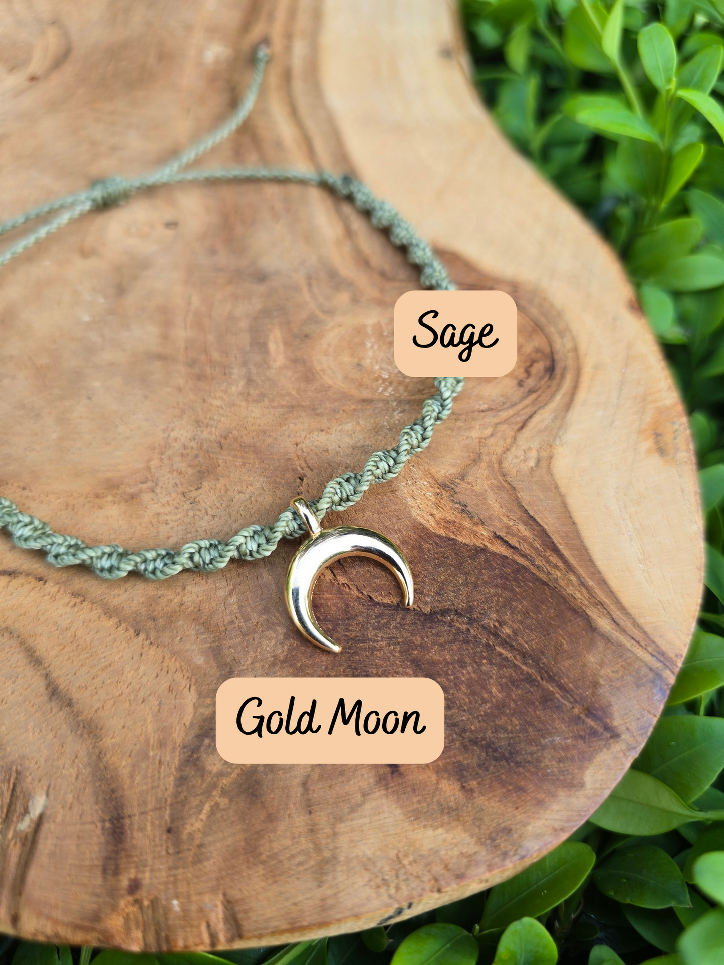 Moon Spiral Anklets
