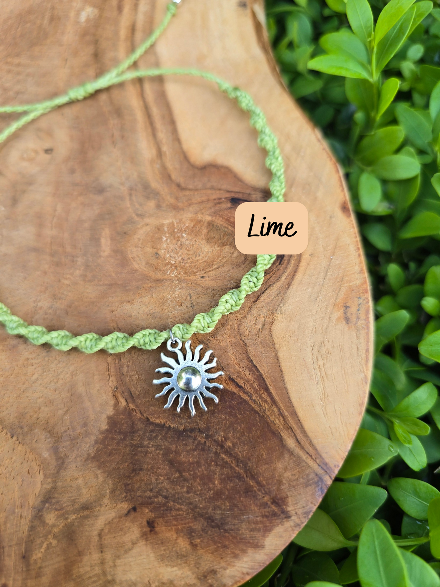 Sun Spiral Anklets