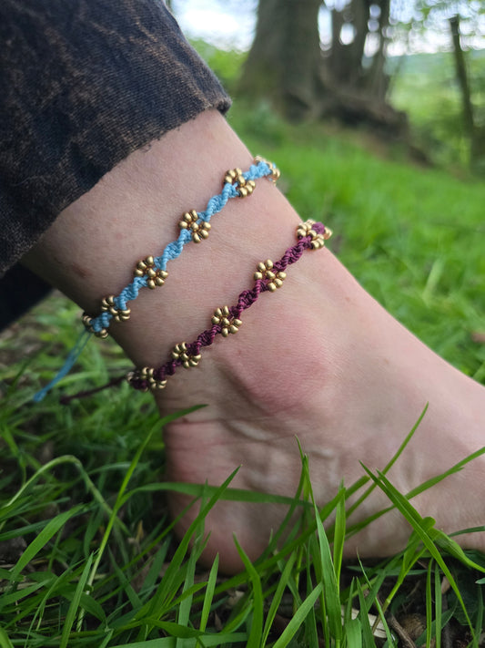Flower Anklets