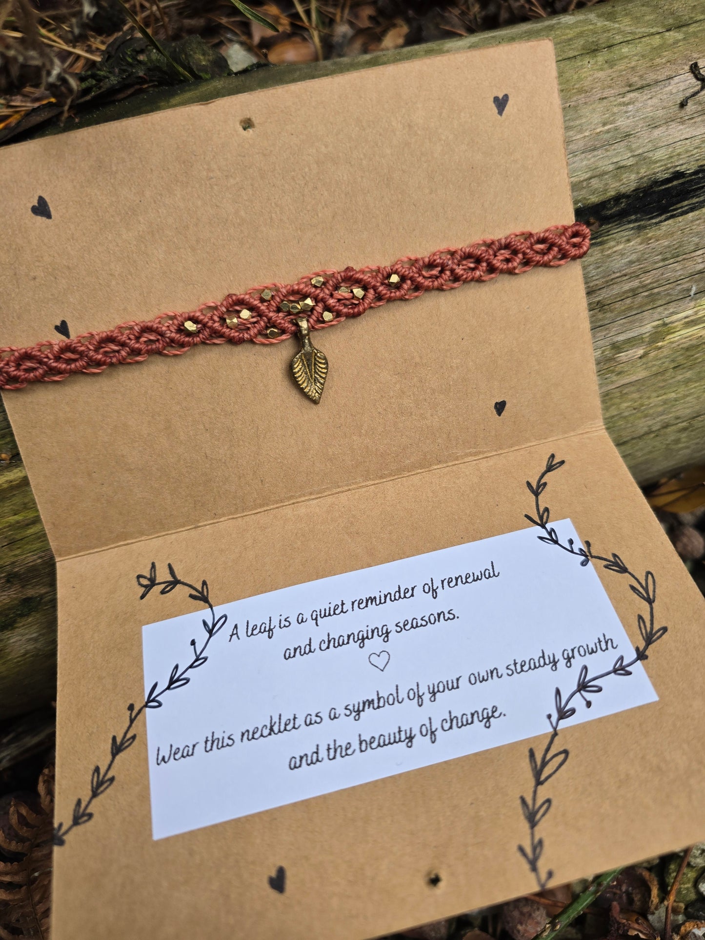 ♡Leafy Symbol Necklet♡