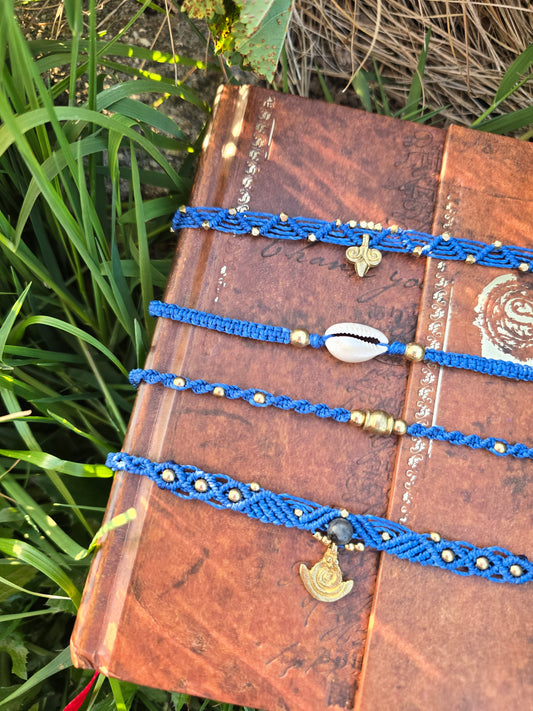 Carribean Blue Anklet Collection 💙