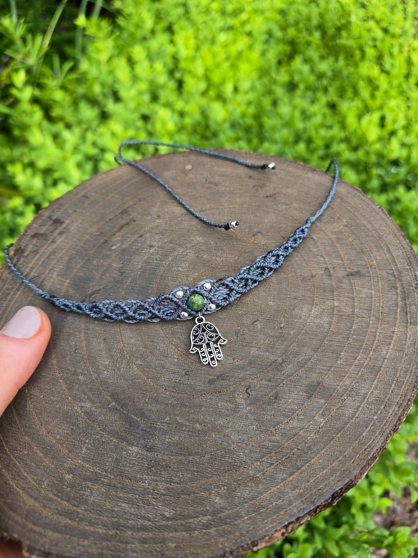 Hamsa & African Turquoise