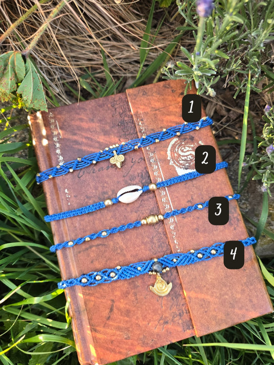 Carribean Blue Anklet Collection 💙