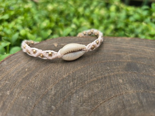 Cowrie Shell Wave Bracelet